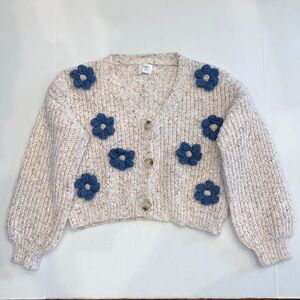 NWT Luna Ivy x Anthropologie Flower Cardigan